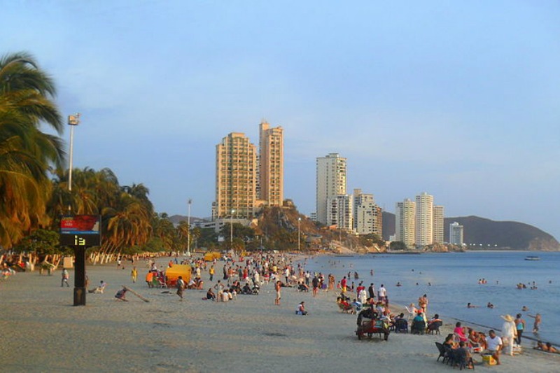 Places to visit in Colombia, Rodadero, Santa Marta