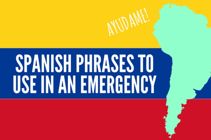 Spanish words to use in an emergency