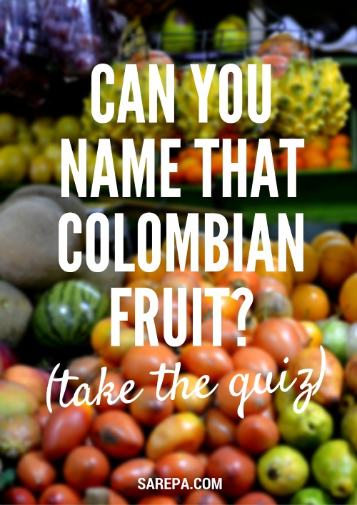 Colombian fruit