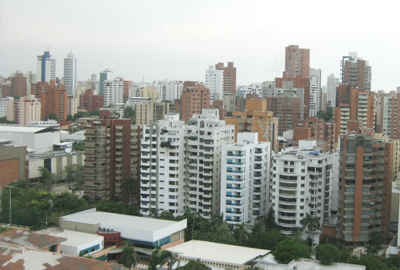 The view of Barranquilla