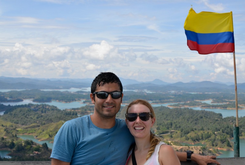 El Peñol Guatape view