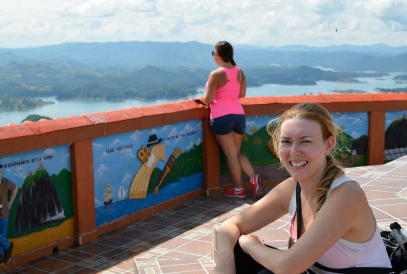 View from El Peñol Guatape