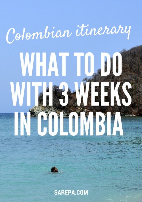 Travel Colombia Itinerary