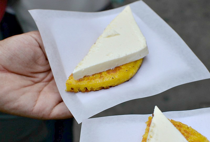 Colombian arepas