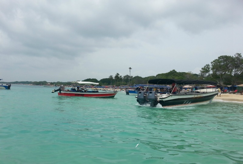 The Rosario Islands in Colombia