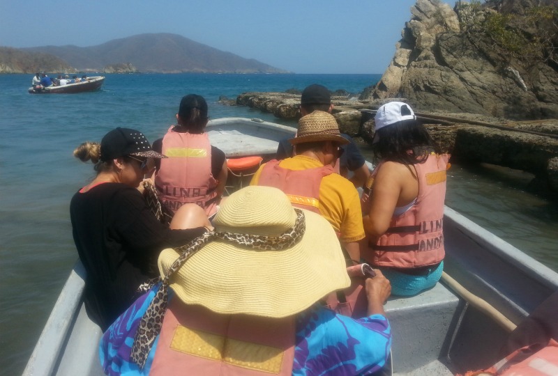 A trip to Playa Crystal, Tayrona National Park