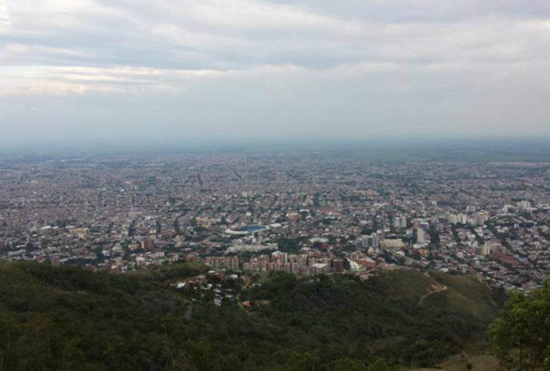 The view of Cali, Colombia