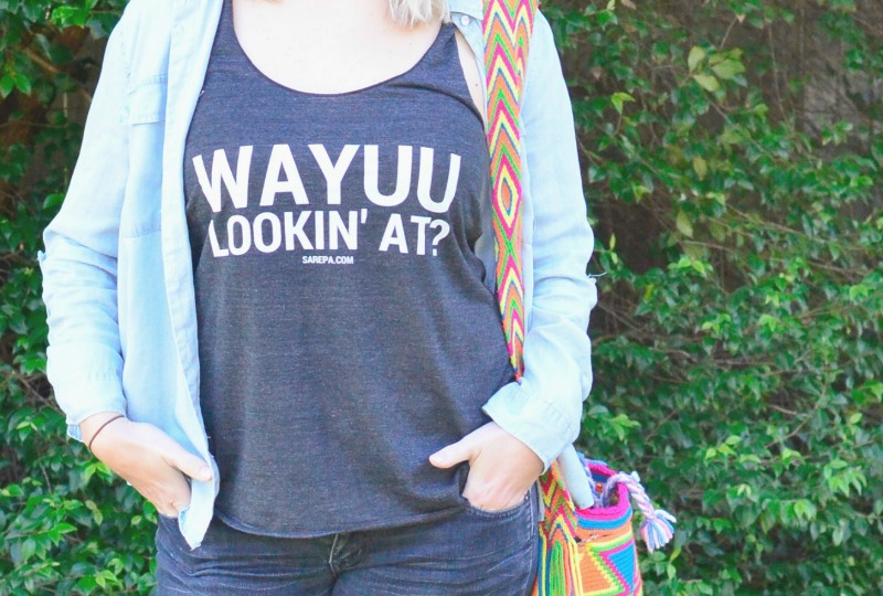 Colombian shirts - Wayuu Lookin At?